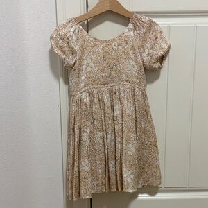 Floral Beige Toddler noralee